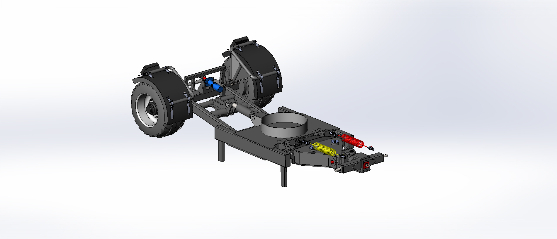 Mecalac 8 MCR Pick up - Hoofdsamenstelling